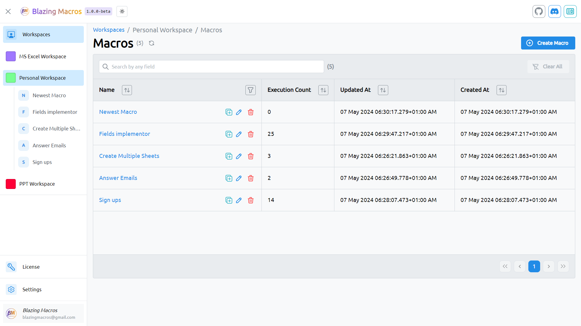List Macros Image